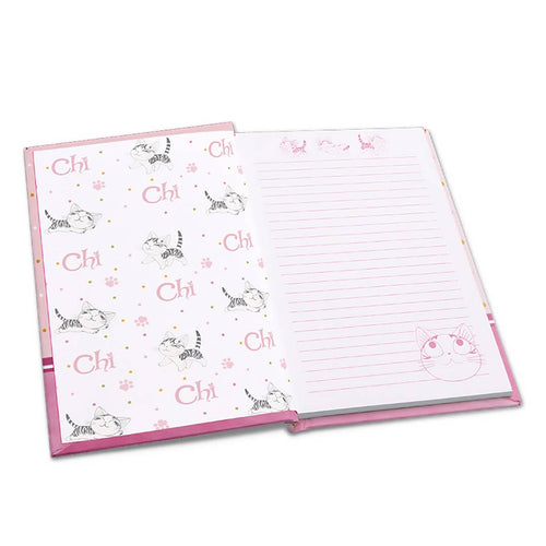 Chi's Sweet Home Purrty in Pink Hardcover Mini Journal