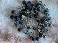Handmade Dark Blue Rosary