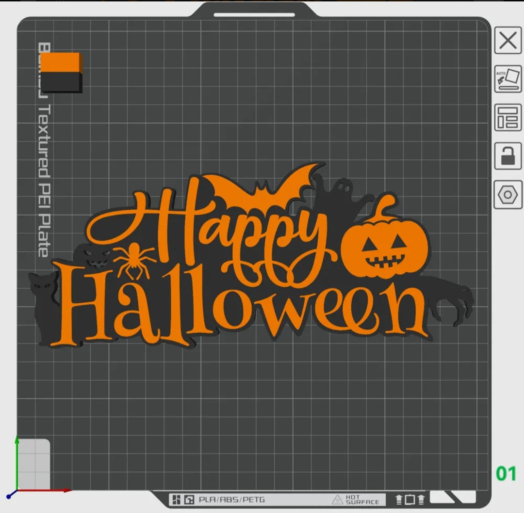 Happy Halloween Sign