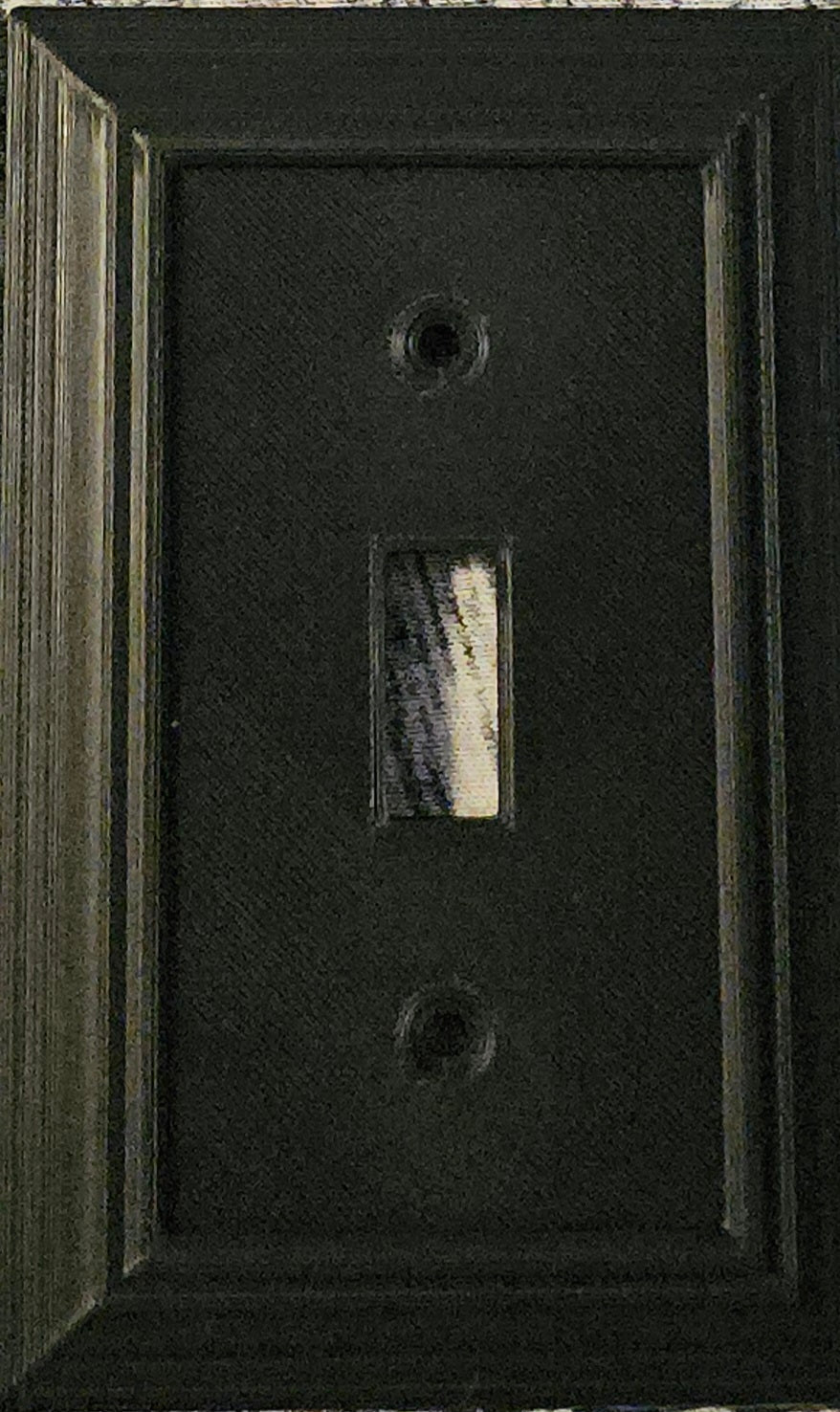 Decorative Single light switch color