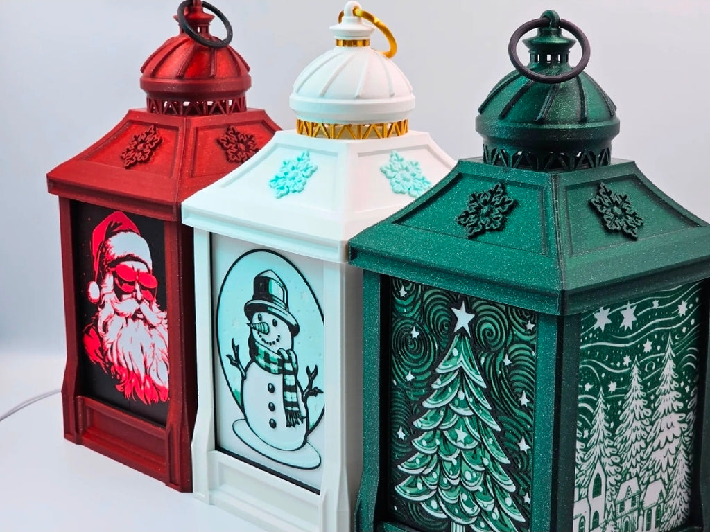 The Arctic Glow Lamp – Winter Lantern Night Light for Cozy Seasonal Decor