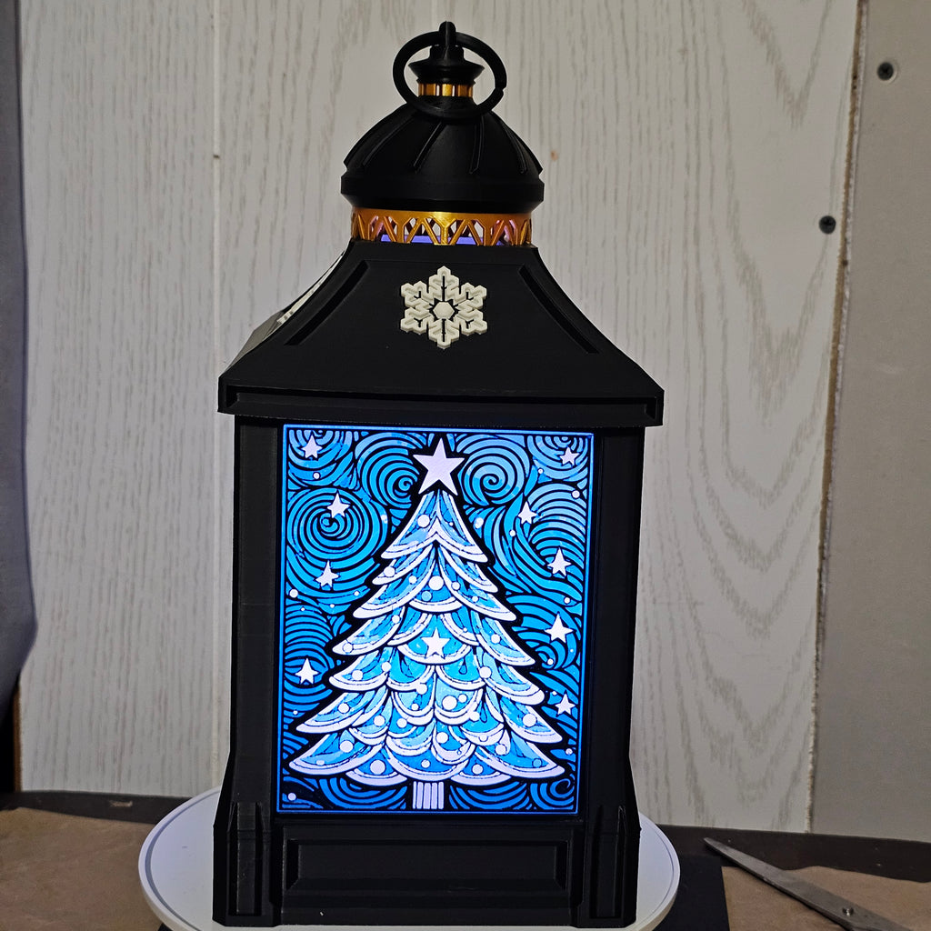 The Arctic Glow Lamp – Winter Lantern Night Light for Cozy Seasonal Decor