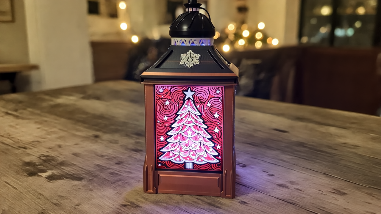 The Arctic Glow Lamp – Winter Lantern Night Light for Cozy Seasonal Decor