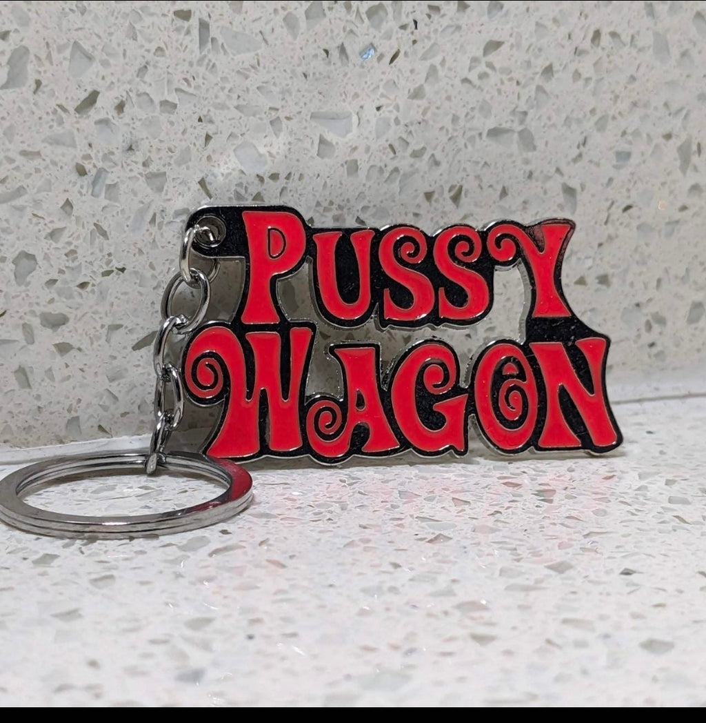 Pussy wagon Keychain
