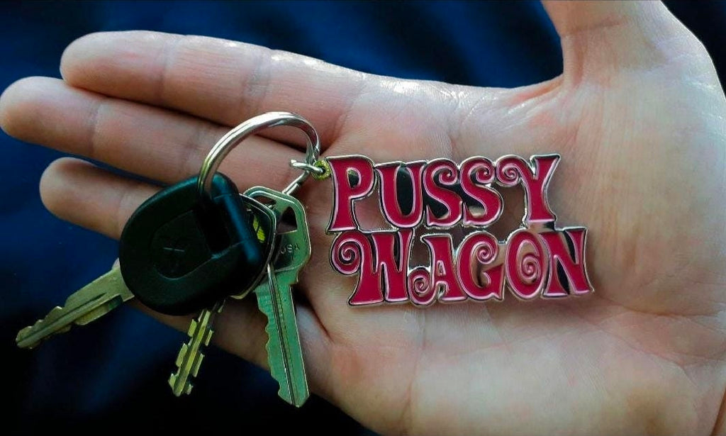 Pussy wagon Keychain